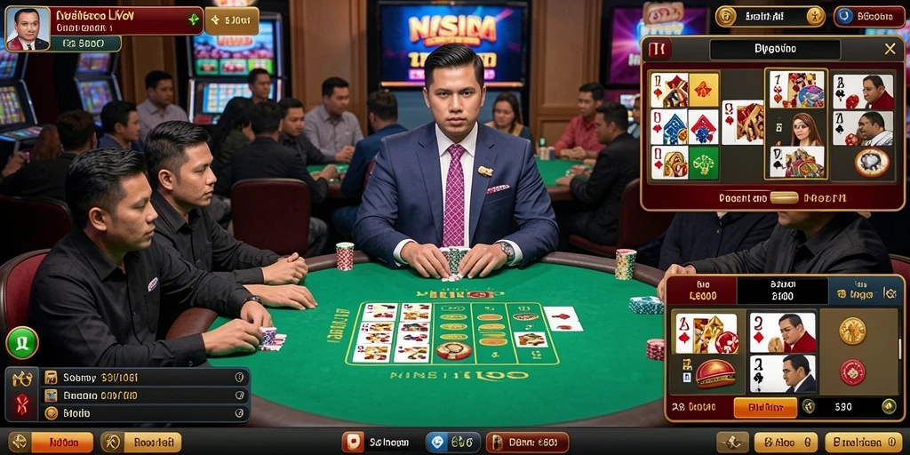 Tampilan awal aplikasi dengan desain yang menarik.