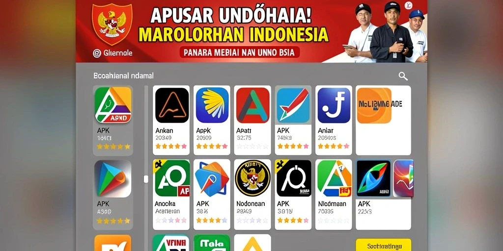 Tampilan awal yang menarik dan mudah dinavigasi.