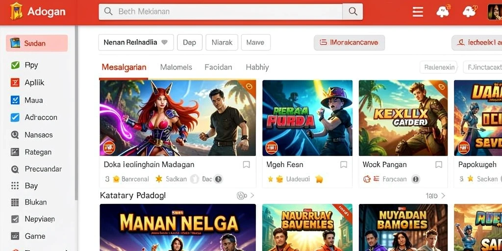 Grafis menawan dengan detail lingkungan yang indah.