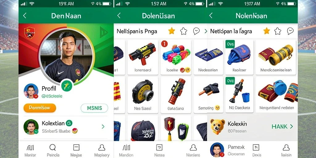 Tampilan antarmuka yang modern dan ramah pengguna.