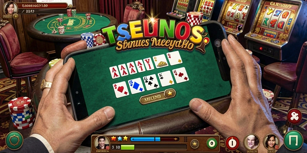 Tampilan utama aplikasi JKTGAME yang menarik.