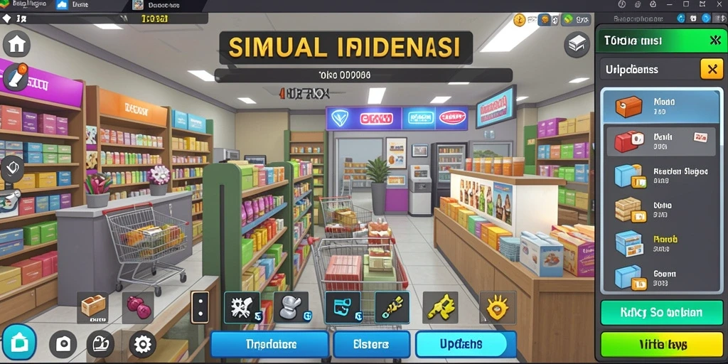 Menampilkan gameplay yang menarik dan interaktif.