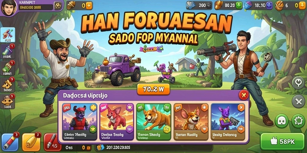 Tampilan menu utama MAGNET33 yang menarik.