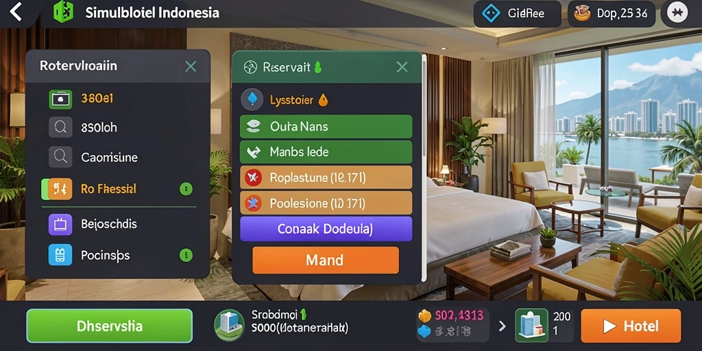 Tampilan antarmuka yang intuitif dan menarik.