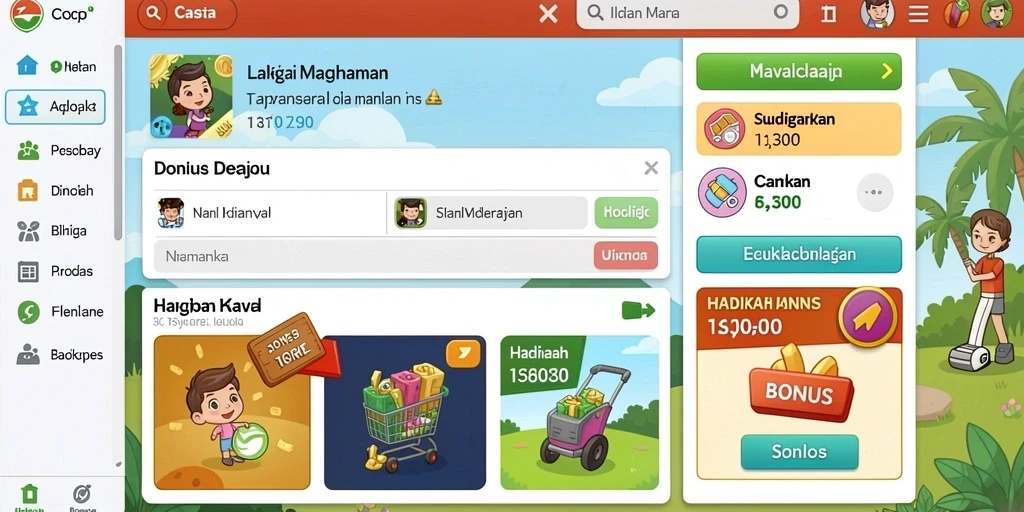 Tampilan antarmuka yang ramah pengguna.