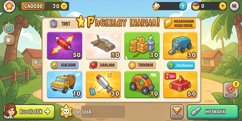 Tampilan menarik dari permainan slot yang tersedia.