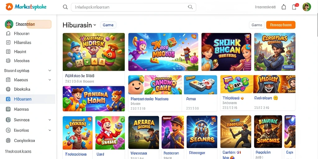 Tampilan grafis yang memukau di dunia fantasi.