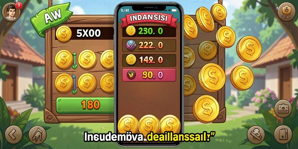 Tampilan permainan yang menarik dan modern.